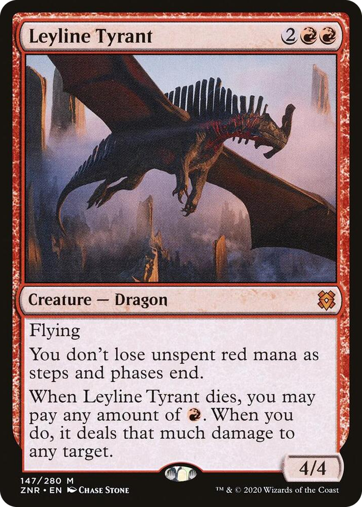 0147 Leyline Tyrant M Zendikar Rising