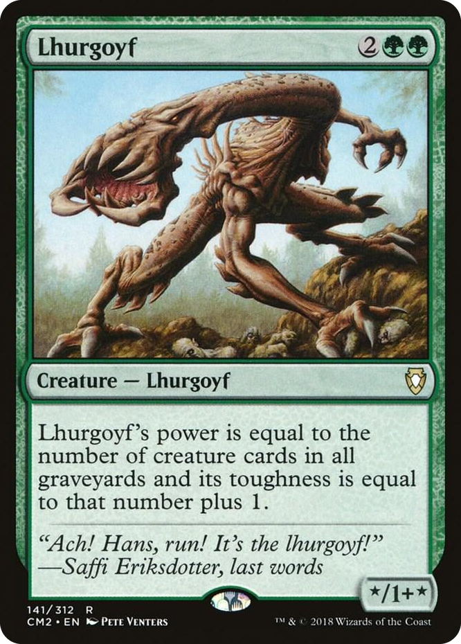 0141 Lhurgoyf R Commander Anthology Volume II