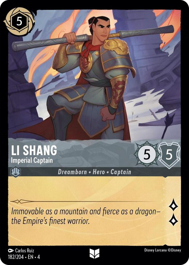 0182 Li Shang - Imperial Captain Uncommon Ursula's Return
