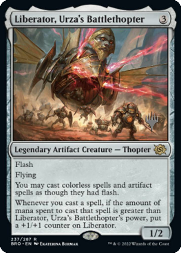 0237 Liberator, Urza's Battlethopter R Promo Pack: The Brothers' War