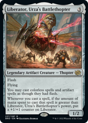 0237 Liberator, Urza's Battlethopter R Promo Pack: The Brothers' War