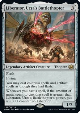 0237 Liberator, Urza's Battlethopter R The Brothers' War