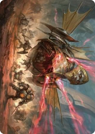 0044 Liberator, Urza's Battlethopter Art Card S Art Series: The Brothers' War
