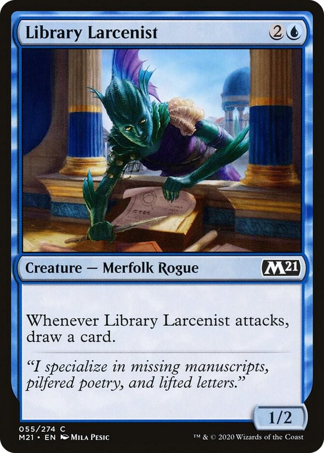 0055 Library Larcenist C Core Set 2021