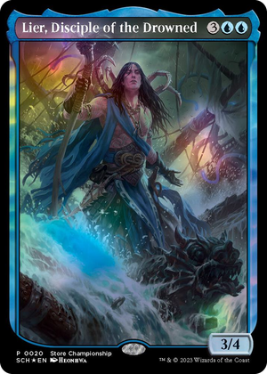 0020 Lier, Disciple of the Drowned P Game Day & Store Championship Promos
