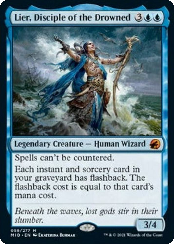 0059 Lier, Disciple of the Drowned M Innistrad: Midnight Hunt