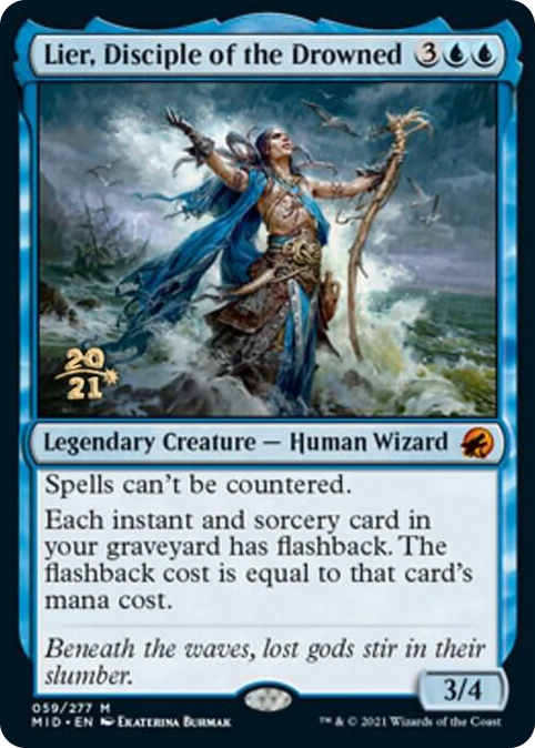 Lier, Disciple of the Drowned #59 M - Prerelease Cards Pokemon card