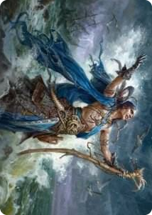 0025 Lier, Disciple of the Drowned Art Card S Art Series: Innistrad: Midnight Hunt
