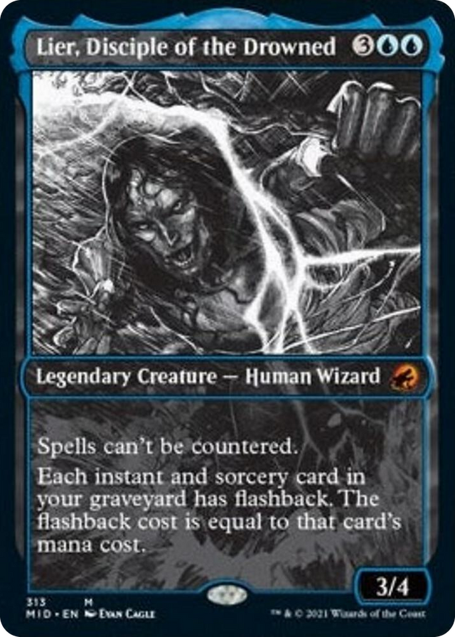 0313 Lier, Disciple of the Drowned (Showcase) M Innistrad: Midnight Hunt