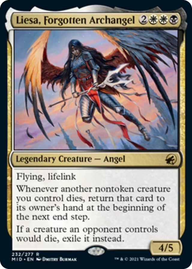 0232 Liesa, Forgotten Archangel R Innistrad: Midnight Hunt