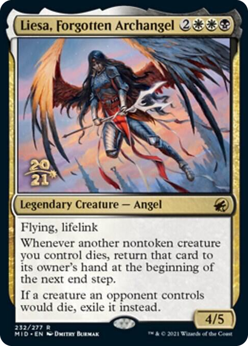 Liesa, Forgotten Archangel #232 R - Prerelease Cards Pokemon card