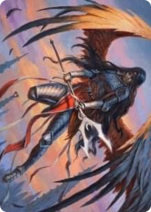0063 Liesa, Forgotten Archangel Art Card S Art Series: Innistrad: Midnight Hunt