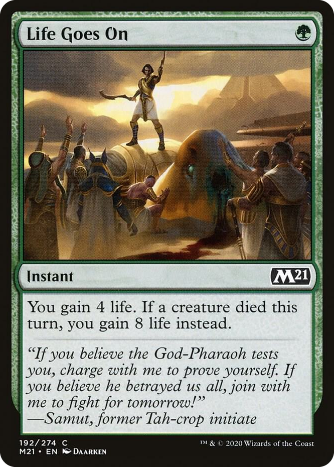 0192 Life Goes On C Core Set 2021