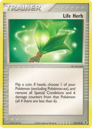 0093 Life Herb Uncommon EX Battle Stadium