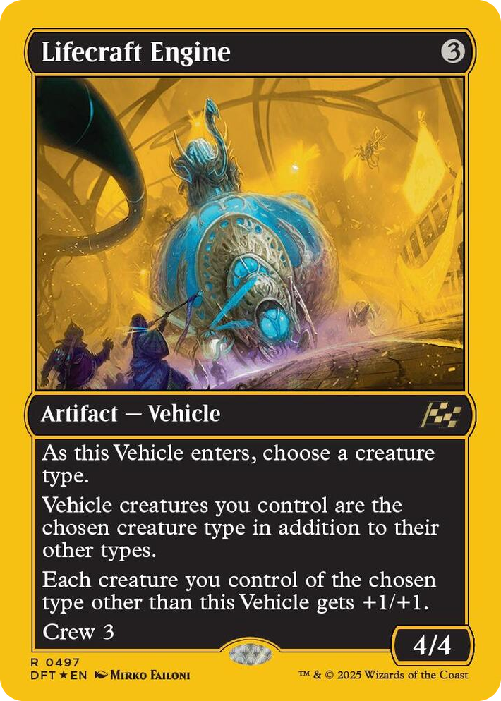 0497 Lifecraft Engine (First-Place Foil) R Aetherdrift