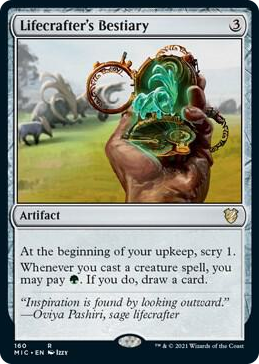 0160 Lifecrafter's Bestiary R Commander: Innistrad: Midnight Hunt