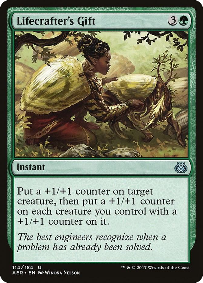 Lifecrafter's Gift #114 U - Aether Revolt Pokemon card