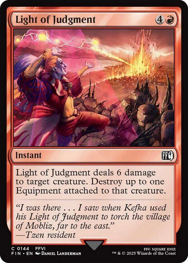 0144 Light of Judgment C FINAL FANTASY