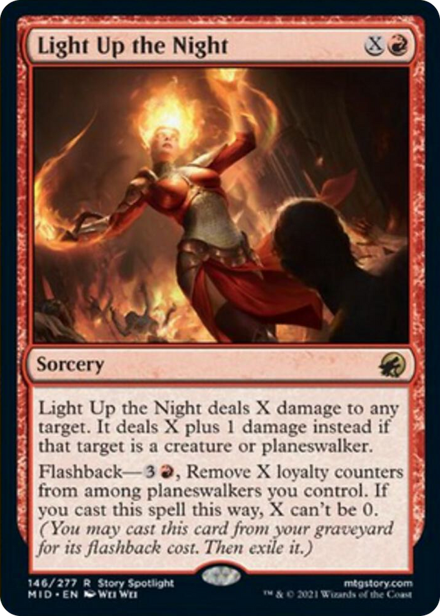 0146 Light Up the Night R Innistrad: Midnight Hunt