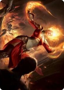 0043 Light Up the Night Art Card S Art Series: Innistrad: Midnight Hunt