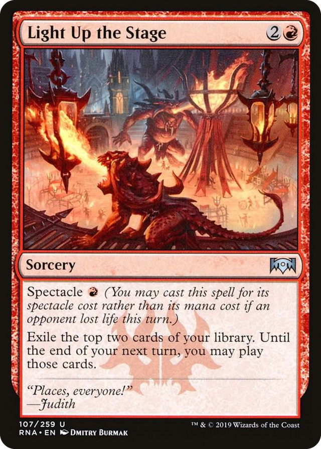 0107 Light Up the Stage U Ravnica Allegiance