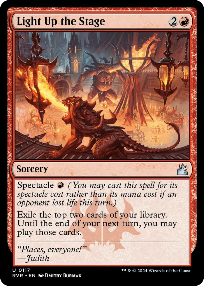 Light Up the Stage #117 U - Ravnica Remastered Pokemon card