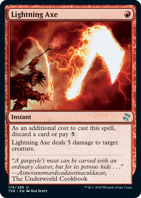 0174 Lightning Axe U Time Spiral: Remastered