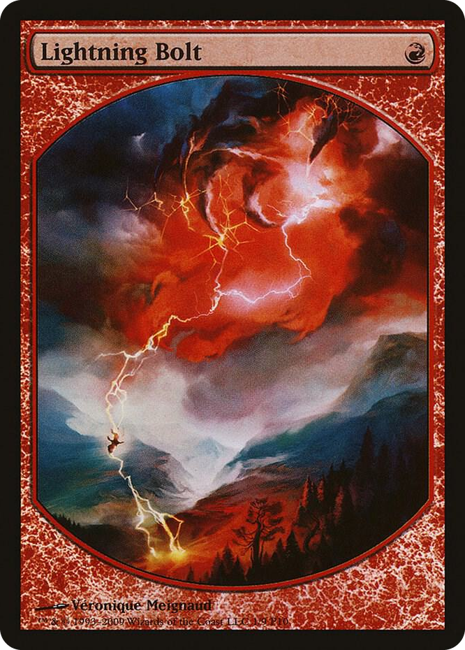 0001 Lightning Bolt P Magic Player Rewards