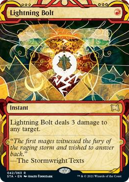 0042 Lightning Bolt R Strixhaven: Mystical Archive