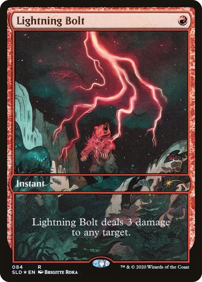 0084 Lightning Bolt (084) P Secret Lair Drop Series