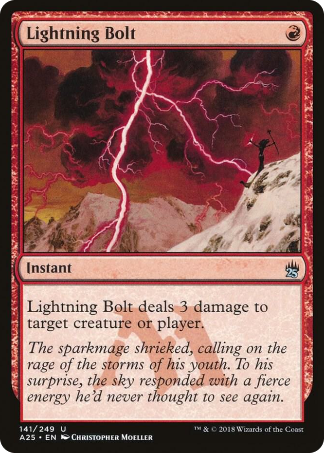 0141 Lightning Bolt U Masters 25
