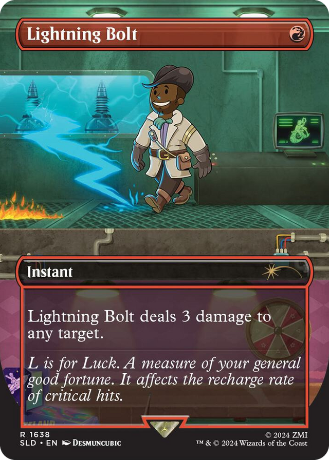 1638 Lightning Bolt (1638) R Secret Lair Drop Series