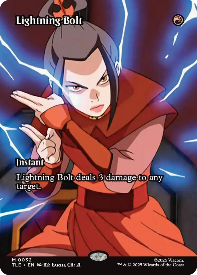 0032 Lightning Bolt (Borderless) M The Last Airbender: Eternal-Legal
