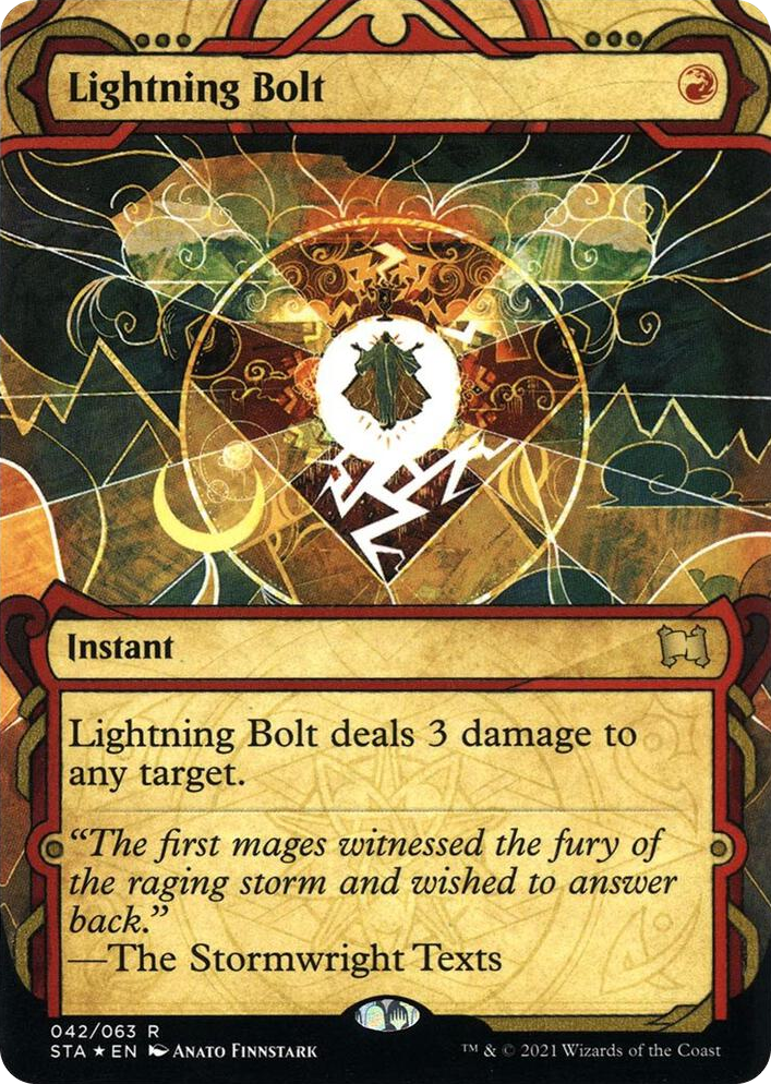 0042 Lightning Bolt (Foil Etched) R Strixhaven: Mystical Archive