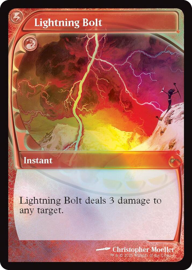 0001 Lightning Bolt (Future Sight) R MagicFest Cards