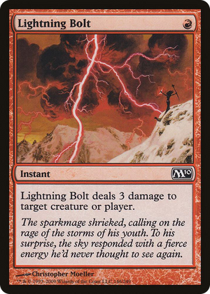 0146 Lightning Bolt (M10) C Oversize Cards