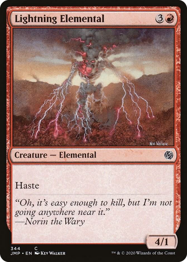 0344 Lightning Elemental C Jumpstart