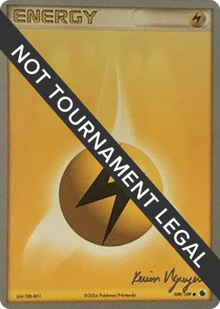 0109 Lightning Energy - 2004 (Kevin Nguyen) Common World Championship Decks