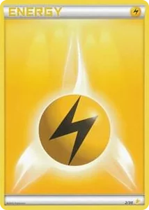 0003 Lightning Energy (3) Common XY Trainer Kit: Pikachu Libre & Suicune
