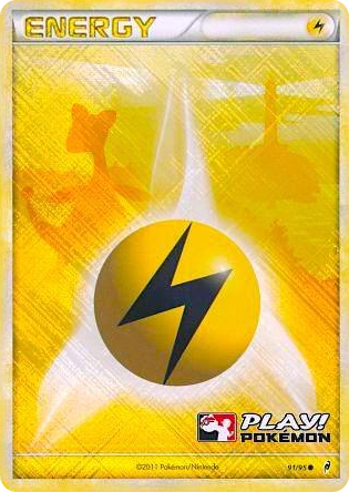 0091 Lightning Energy - 91/95 (Play! Pokemon) Promo League & Championship Cards
