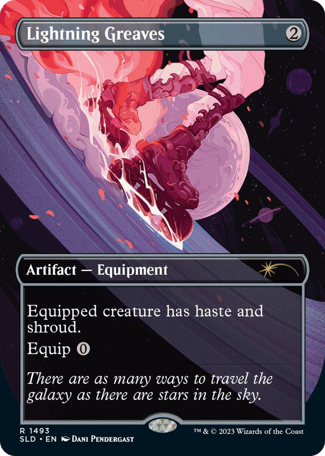 1493 Lightning Greaves (1493) R Secret Lair Drop Series