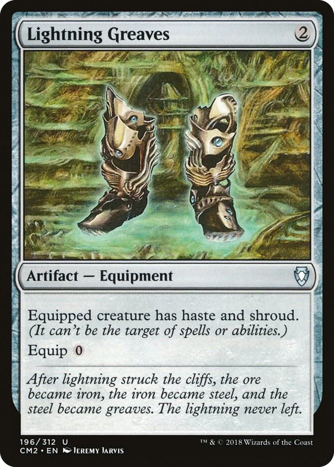 0196 Lightning Greaves U Commander Anthology Volume II