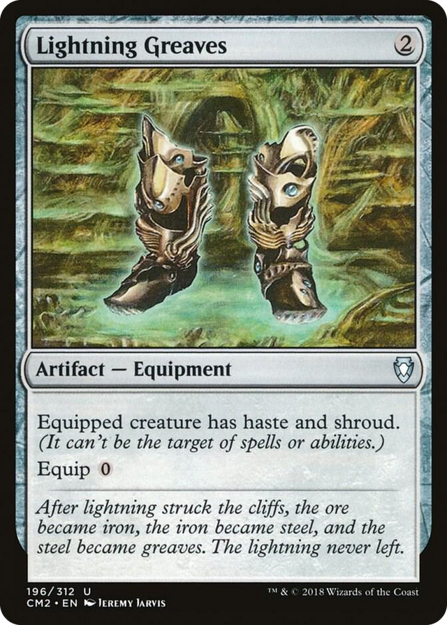0196 Lightning Greaves U Commander Anthology Volume II