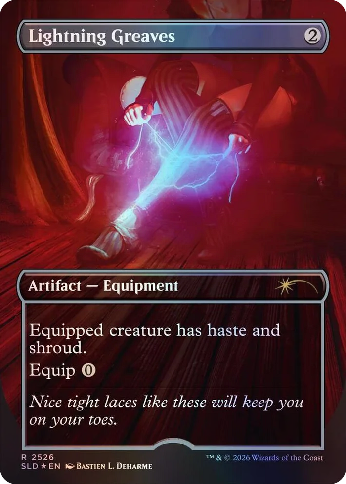 2526 Lightning Greaves (2526) R Secret Lair Drop Series