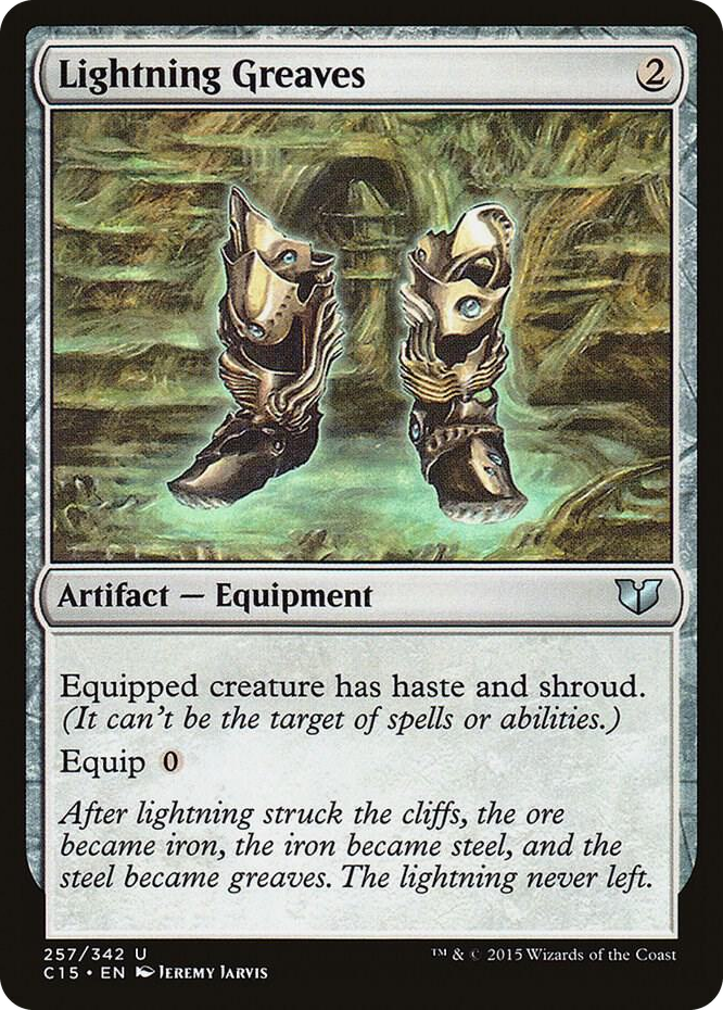 0257 Lightning Greaves U Commander 2015