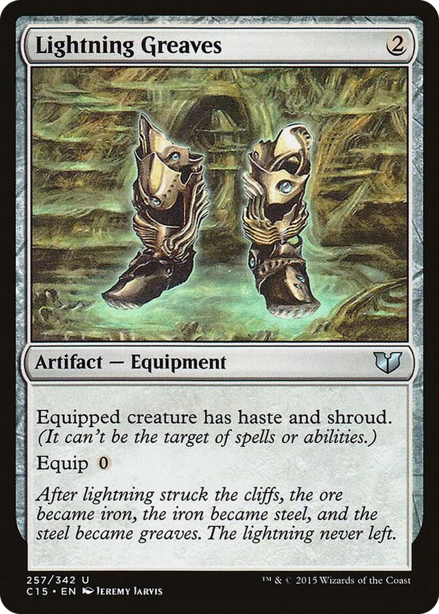 0257 Lightning Greaves U Commander 2015