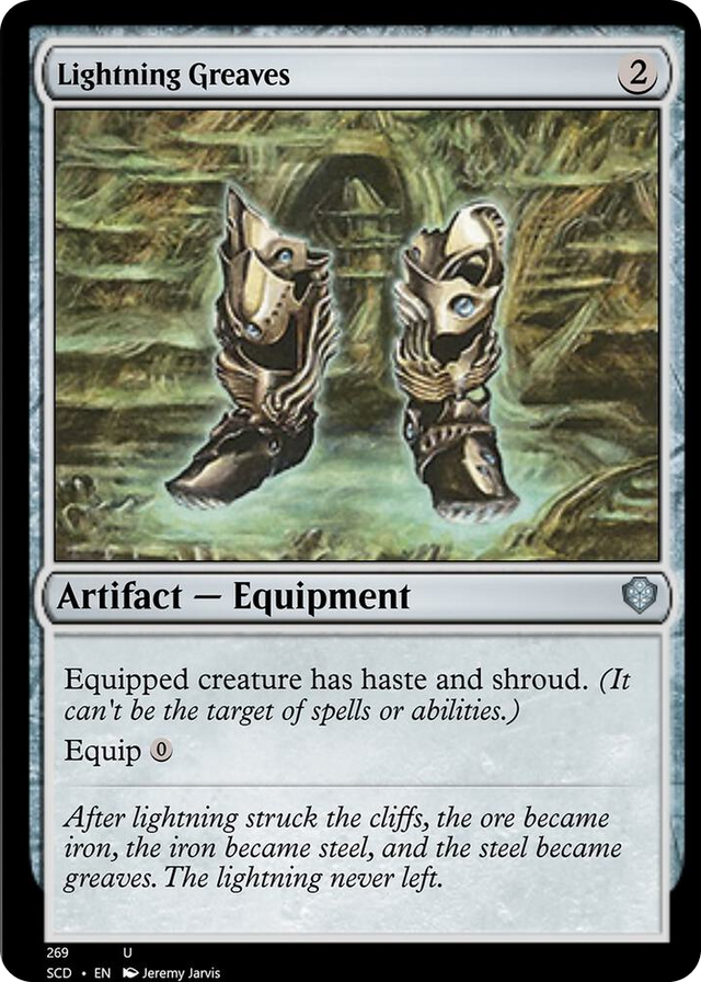 0269 Lightning Greaves U Starter Commander Decks
