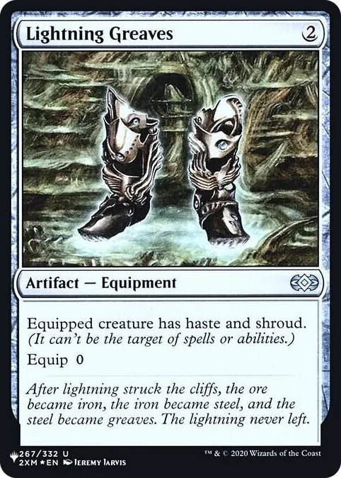 0267 Lightning Greaves (2XM) U The List Reprints