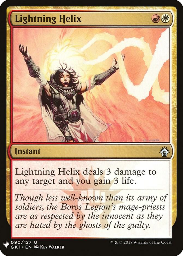 0090 Lightning Helix U The List Reprints