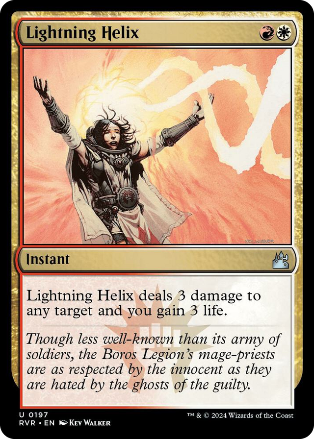 0197 Lightning Helix U Ravnica Remastered